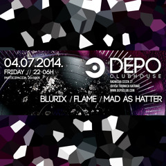 Blurix - Live @ Elektron pres. H2C Crew (Depo klub, Zagreb - 04.07.2014)
