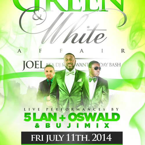 5 LAN , OSWALD , BUJIMIX - DJ X-TREME - GREEN AND WHITE AFFAIR | 07.11.14 |  PROMO MIX