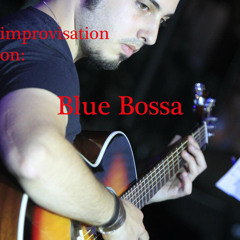 Blue Bossa - jazz guitar improvisation