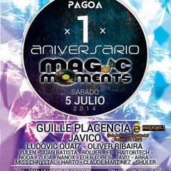 LUDOVIC QUAI7 & OLIVER RIBAIRA @ SALA PAGOA - 1 ANIVERSARIO MAGIC MOMENTS (CD REGALO)
