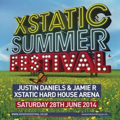 Justin Daniels & Jamie R @ THE XSTATIC SUMMER FESTIVAL 2014 [Xstatic Hard House Arena]