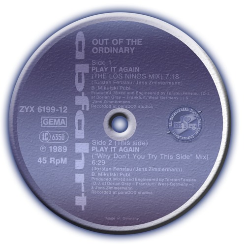 Out Of The Ordinary - Play It Again (The Los Ninos Mix)