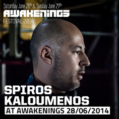 Spiros Kaloumenos at Awakenings Festival 2014, Day One (June 28th)