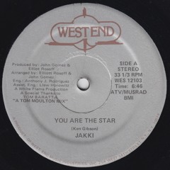 Jakki - You Are The Star - A Tom Moulton Mix - West End Records - 1976