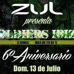 Techno Promo 6* Aniversario Soldiers Ibiza (ZUL)13/07/2014