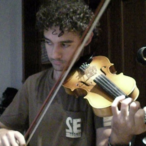 Practicing two Irish reels on fiddle in 2012