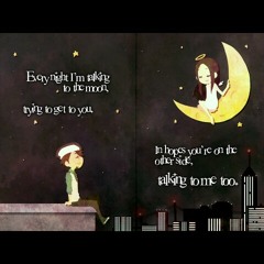 Talking to the moon - (practice cover)