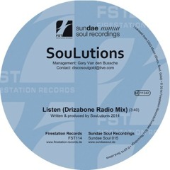 Soulutions - Listen- (drizabone Radio Mix)