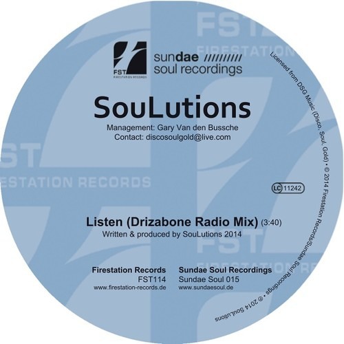 Soulutions - Listen- (drizabone Radio Mix)