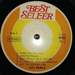 Unforgettable - Lou Rawls (Vinyl)