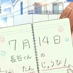 7月14日 长谷生日啊！！生日快乐！(很抱歉，献丑了(突然发现声音有一点点像长谷？(你滚