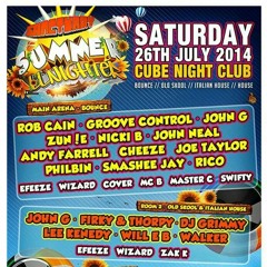 DJ Rico | Sanctuary 'Summer All Nighter' @ Cube Night Club, 26th July Promo CD