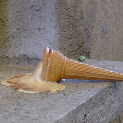 Melted ice cream