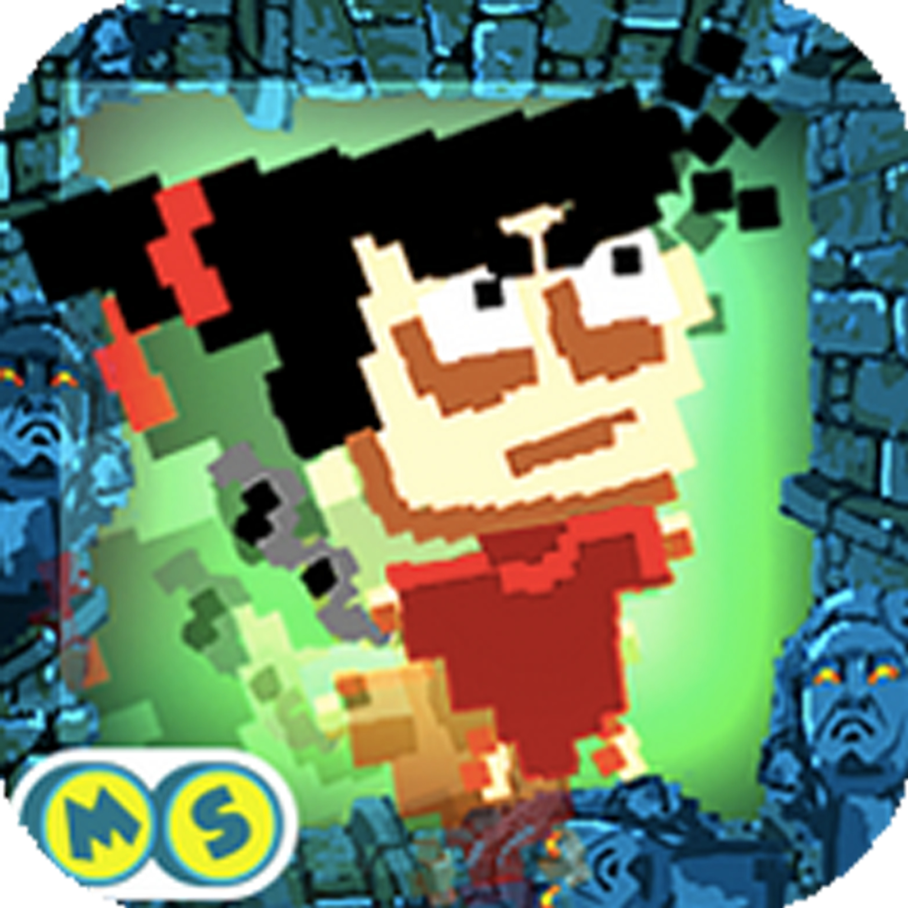 Mega pixel jump - Gameplay intro theme episode artwork
