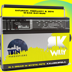 BK Willy live on KXLU (Part 2, Ghetto Funk) 2-8-14