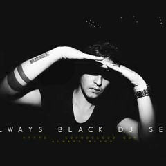 Always black in the clear darkness turntables mix