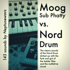 Nord Drum vs. Moog Sub Phatty Preview