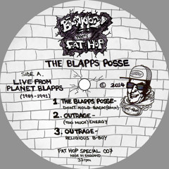 The Blapps Posse - Live From Planet Blapps [1989-1991] Fat Hop Special 007 12"