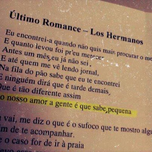 Stream Último Romance - Los Hermanos by Fagner Mattos