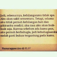 Menghapus jejakmu (cover om kikoy with andini)