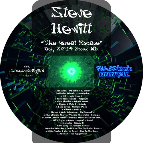 Steve Hewitt - The Great Escape - July 2014 Promo