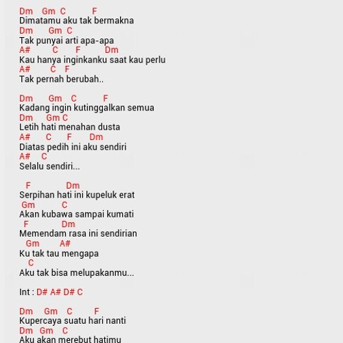 Cordtela Jangan Pernah Berubah Stream Cover utopia serpihan hati by Farras Indra Pratama | Listen online for free on SoundCloud