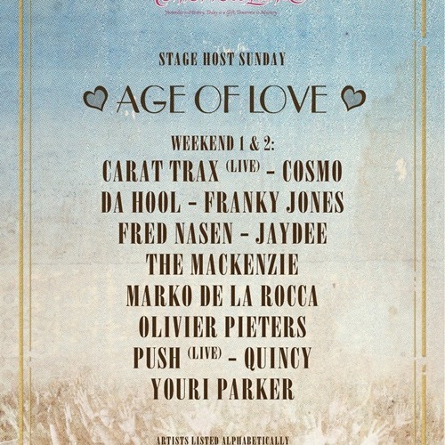 Cosmo @ 10 Years Tomorrowland (Age Of Love Stage)wkd1