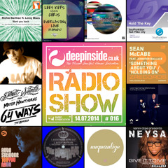DEEPINSIDE RADIO SHOW 016 (Sean McCabe Artist of the week)