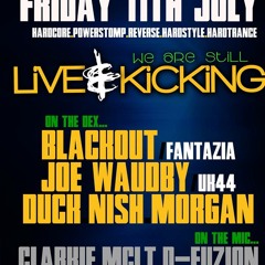 DJ Nish  MC D-fuzion @ Live &amp; Kicking, Boom Bar, Hull 110714 hard trance  hardstyle