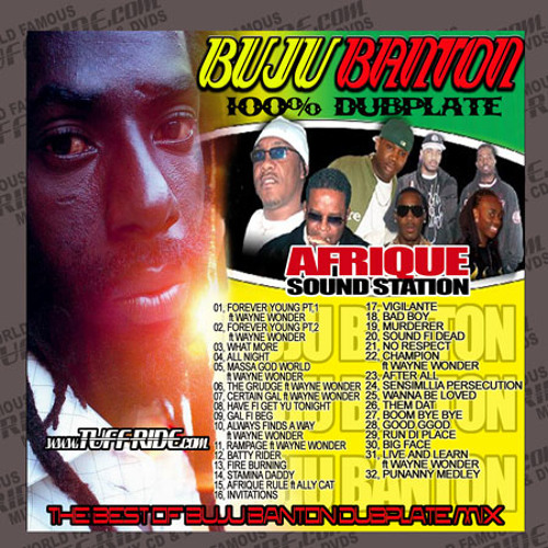 AFRIQUE SOUND STATION BUJU BANTON 100% DUBPLATE MIXTAPE