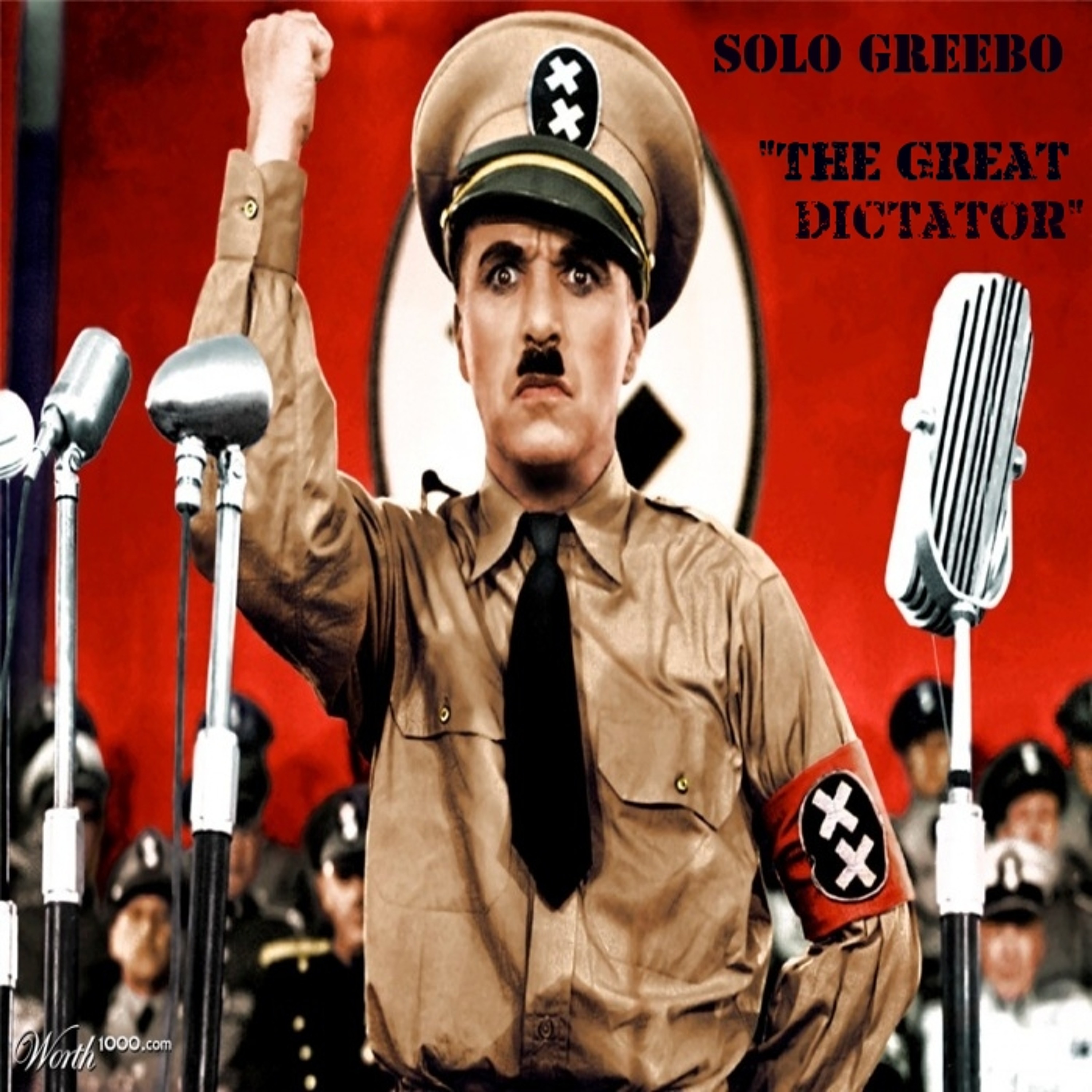 Solo Greebo - The Great Dictator - Featuring Charlie Chaplin episode artwork