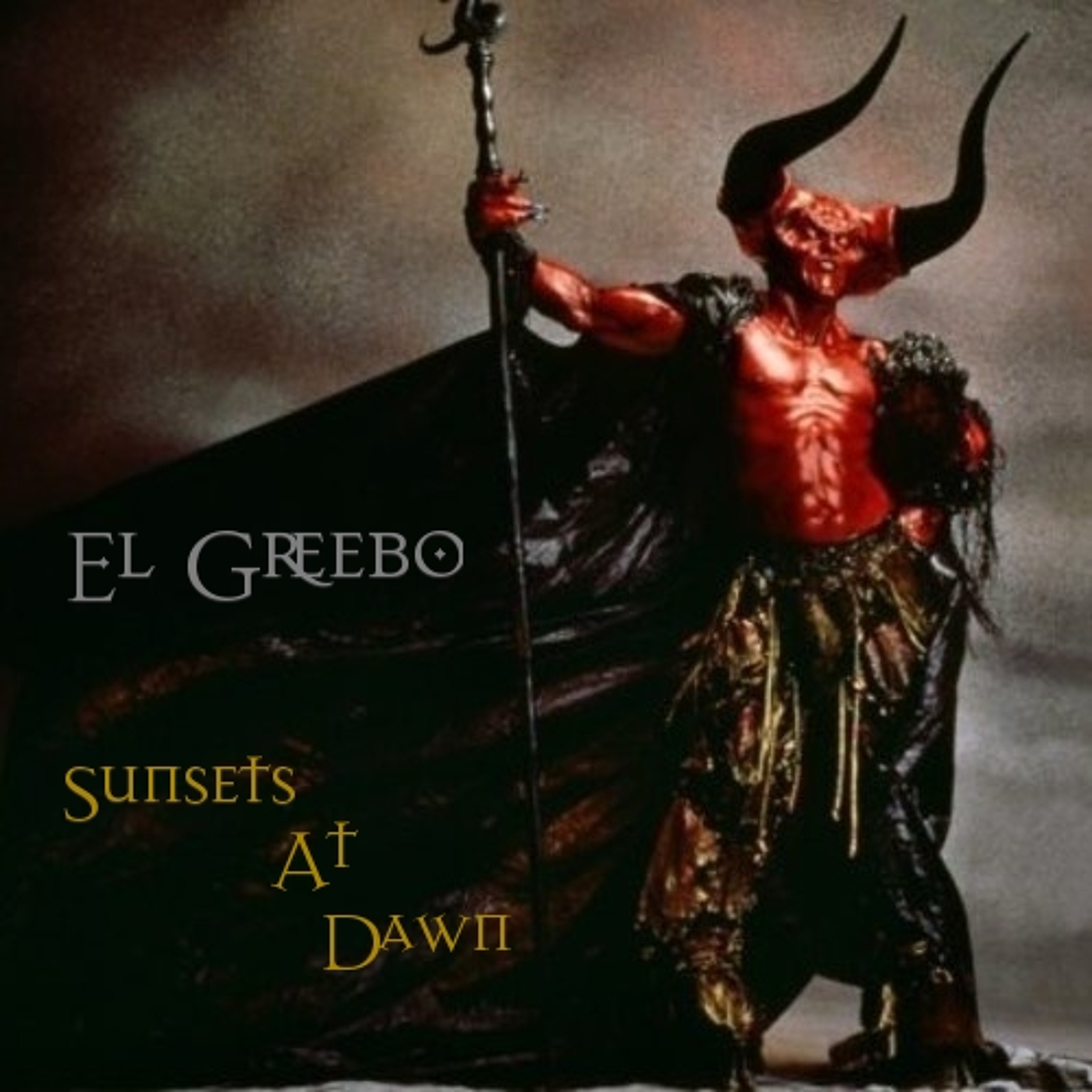 Solo Greebo-"Sunsets at Dawn"- casstte 6trk 94' episode artwork