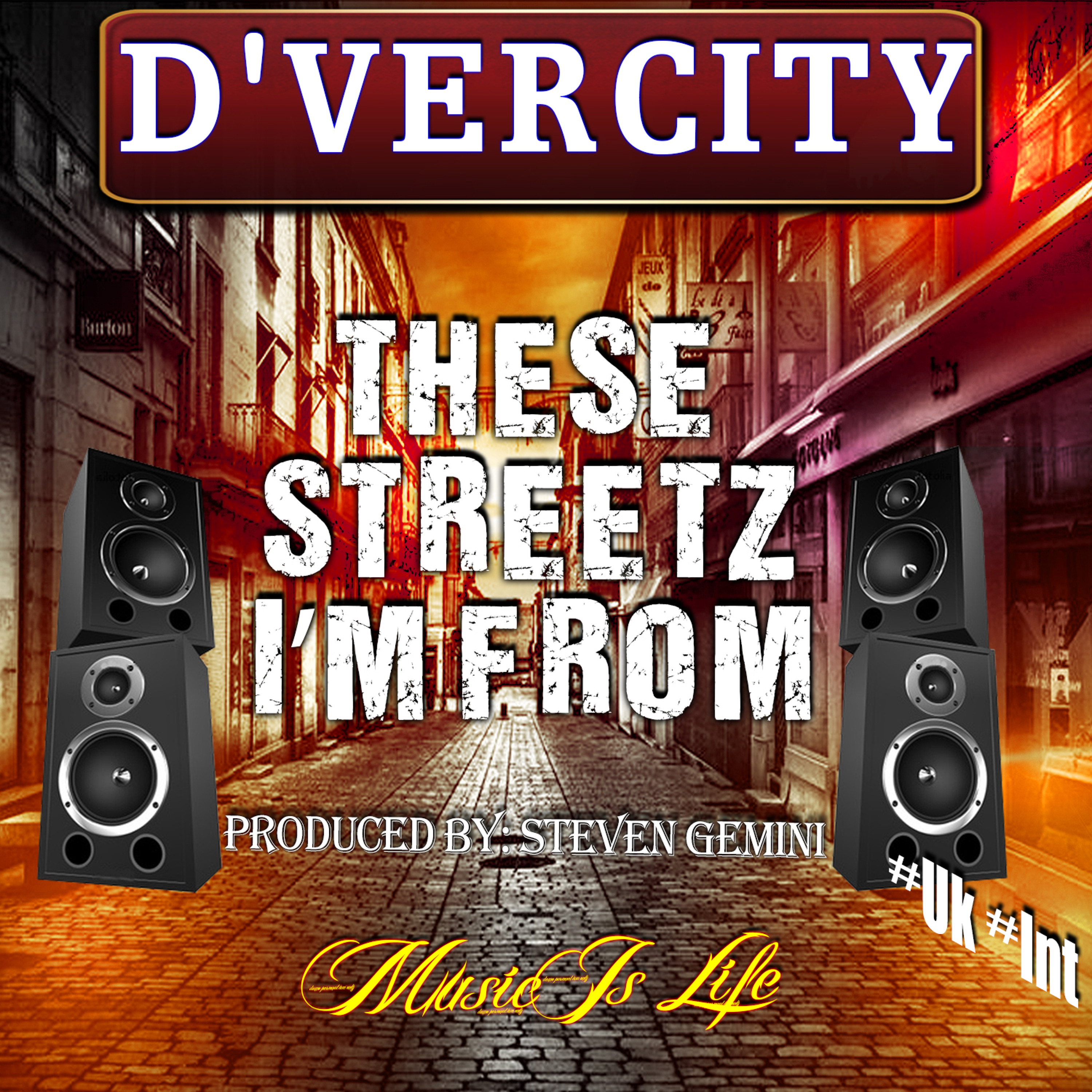 D'Vercity ! These Streetz I'M From (Diamond RiDDim)#Preview *Free Download ! episode artwork