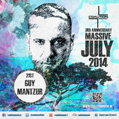 Guy Mantzur Live Mix - for The Coalition (23-07-14)