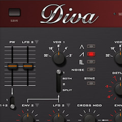 Diva Demo - 80's Squishy Synth