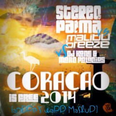 Stereo Palma vs Malibu Brezee vs Dj Kone & Marc Palacios - Coracao Is Free [Andre's Warp Mashup]