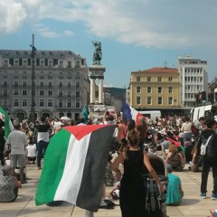 Rassemblement soutien a la Palestine à Clermont Ferrand at Clermont-Ferrand