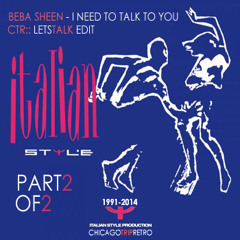 Beba Sheen - I Need To Talk To  You - CTR LetsTalk Edit