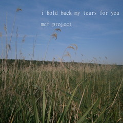 i hold back my tears for you