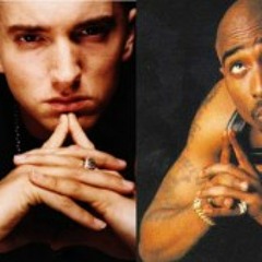 Rap God by Eminem.... To 2pacs Ambitionz az a Ridah Beat