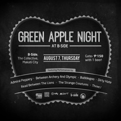 Green Apple Night at B-SIDE (August 7)