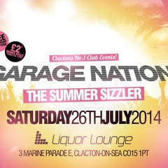 Pied Piper & MC DT @ Garage Nation (Clacton Liquor Lounge 26/7/14)