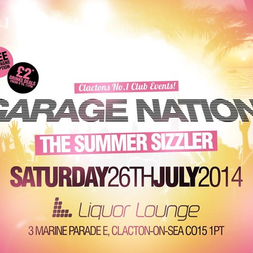 Pied Piper & MC DT @ Garage Nation (Clacton Liquor Lounge 26/7/14)