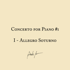 Concerto para Piano #1 - Mov. 1 (trecho)