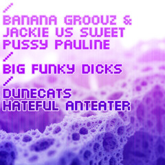 Banana Groovz & Jackie feat Sweet Pussy Pauline - Big Funky Dicks (Dunecats Hateful Anteater)