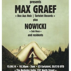 Hot Wax 01 - Residents Mix for Max Graef  15/08/14
