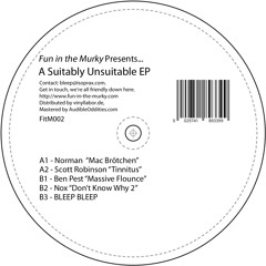 Nox - Mixing A Suitably Unsuitable EP (Bonus Addition to EP #1)