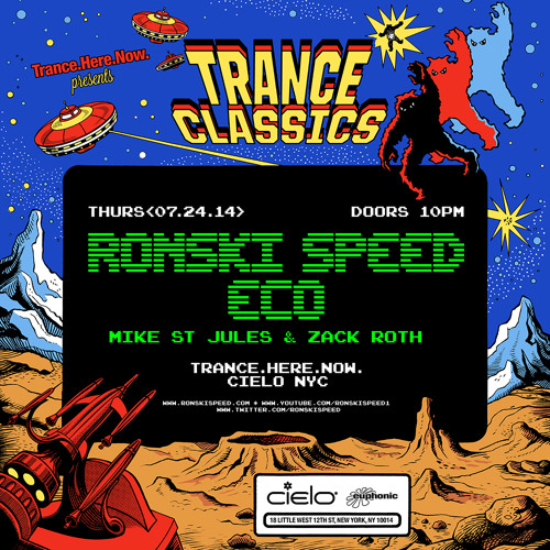 Mike Saint-Jules B2B Zack Roth - Trance Classics @ Cielo NYC (07-24-14)