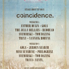 TRiXY at Tomorrowland Boom - Coincidence Stage 27.07.2014