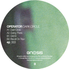 Operator - Dark Circle [GNOSIS003] (Preview)